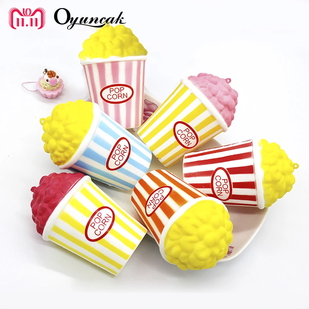 Oyuncak Squeeze Squishe воздушная кукуруза медленно поднимающаяся практичная мягкая