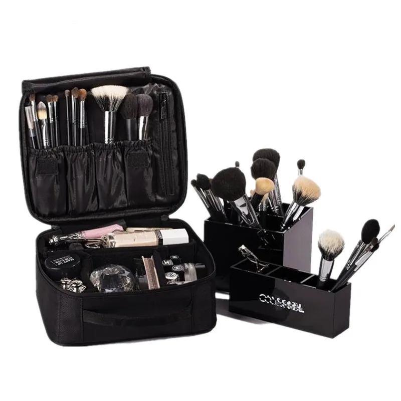 

SAFEBET Large Suitcases Beauty Professional Cosmetic Case Women Waterproof Storage Makeup Bag Travel Cosmetic Organizer Bag