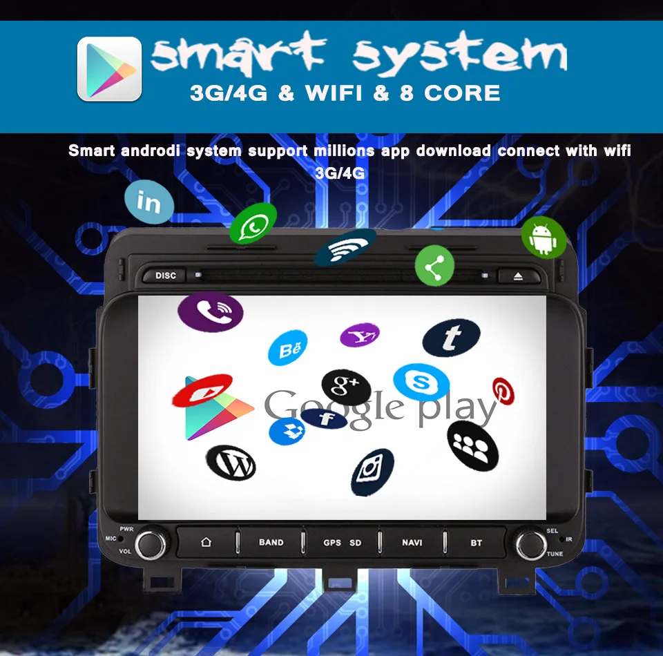 Cheap Android 9.0 Car DVD for Kia Optima K5 2011-2018 RAM 4GB Head Unit Stereo Radio Navigation 2din Car multimedia player Audio Video 9