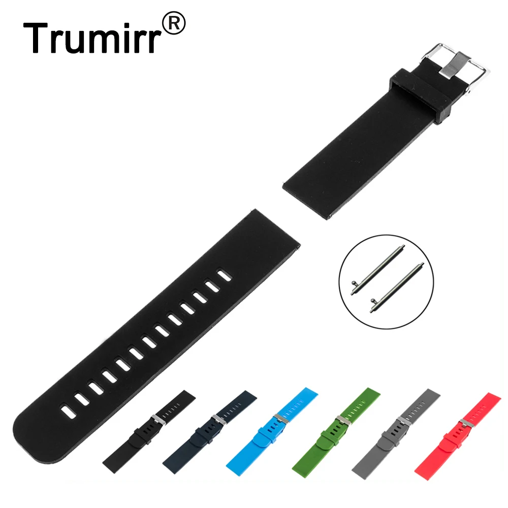 

18mm 20mm 22mm Silicone Rubber Watch Band + Tool for Breitling Watchband Quick Release Strap Replacement Wrist Belt Bracelet