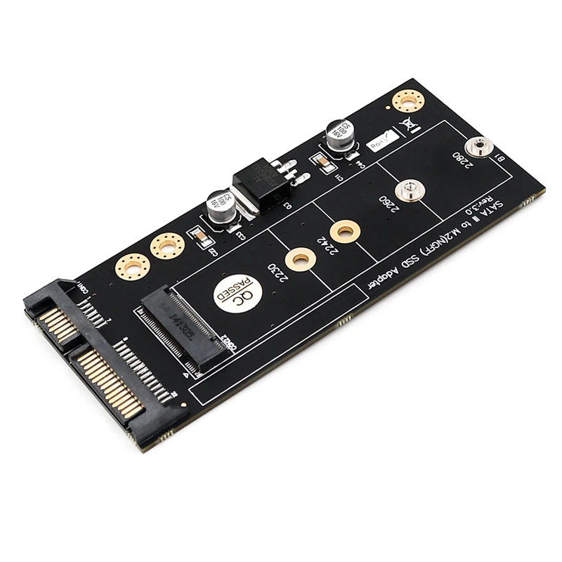 Адаптер M2 SATA M.2 NGFF SSD сборщик расширения карты для 2230 2242 2260 2280 мм твердотельный