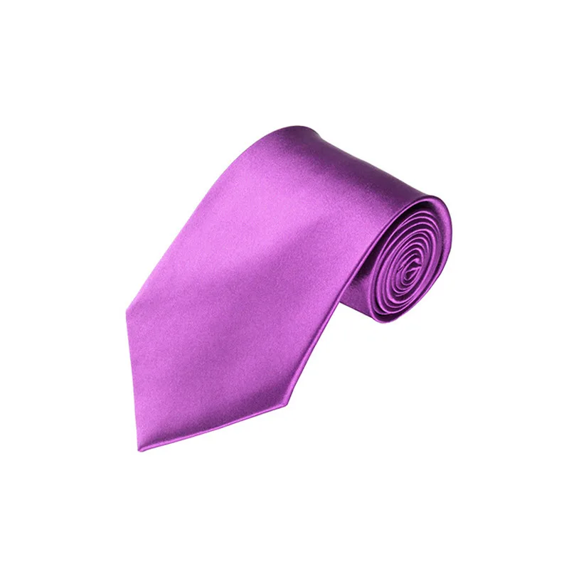 18 red purple 10 см блестящие галстуки Мужские Женские Простые Галстуки вечерние смокинг для свадьбы Блестящий галстук-бабочка для жениха галстук 26 цветов - Цвет: 18 red purple