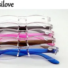Eyesilove, женские, мужские, прозрачные очки для чтения, без оправы, очки для чтения, небьющиеся, дальнозоркость+ 100+ 150+ 200+ 250+ 300+ 350