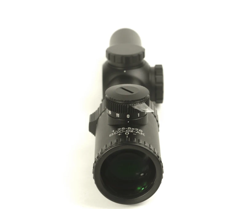 SKWoptics1.25-5x26bdc-01-M855-3 тактические оптические прицелы для охоты АК AR, M4 прицел компактный прицел ar15 BDC Сетка