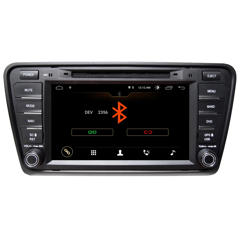 Top 90% New Second hand Android 7.1 Car DVD Player GPS Navigation System For Skoda Octavia III 2013-2017 A7 Can Bus 4G WiFi 5