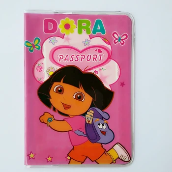 

Dora letter envelope Card Holder Passport Cover PVC Leather 3D Design Business Card Bag Passport Holder 14*9.6CM