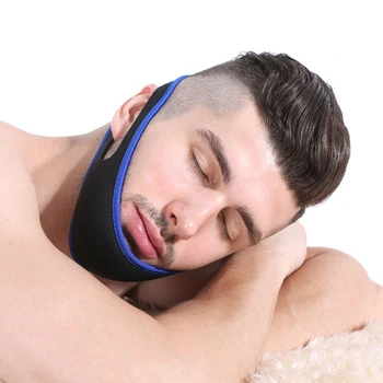 

Sleeping Aid Anti-snoring Headband Belt Stop Snoring Jaw Support Strap Anti Snore Chin Strap