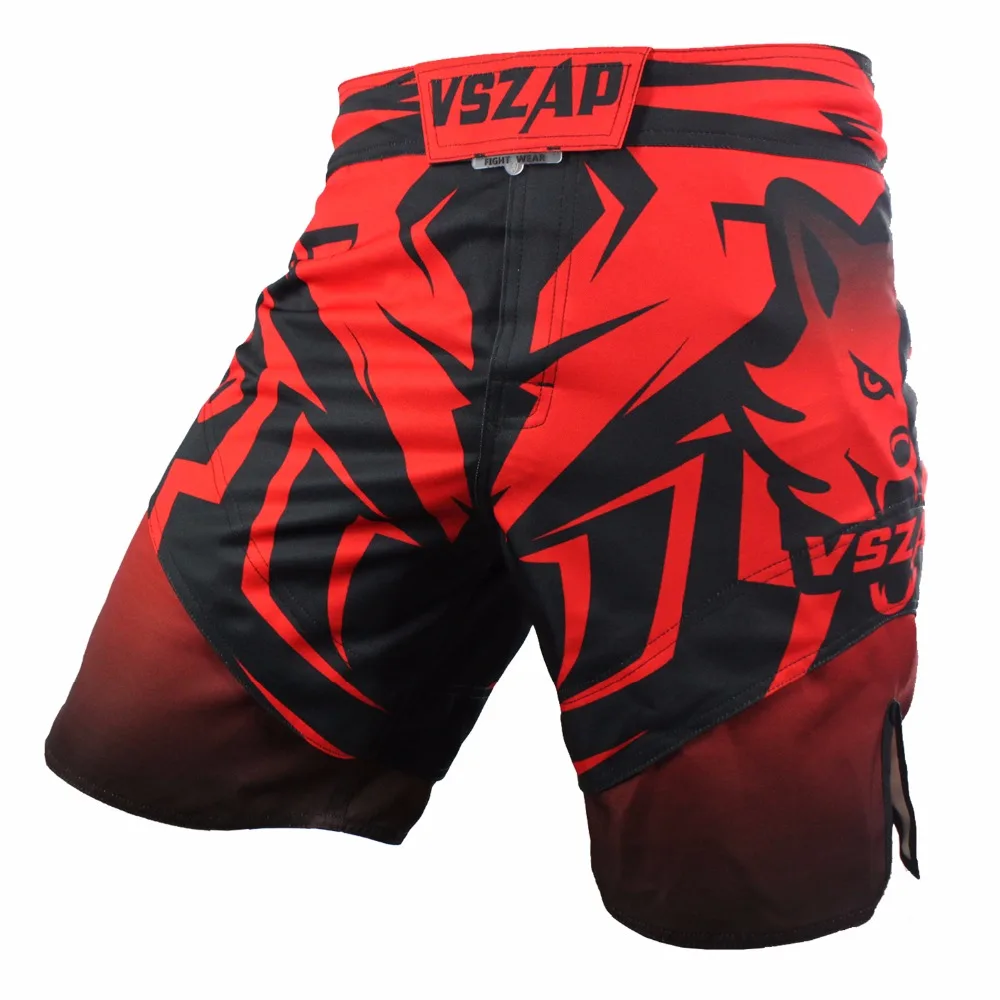 VSZAP UFC mma шорты Встроенный 2 бой ММА Бой пестрые шорты кулачок бой мужской фитнес удары ногой в муай-тай короткий удар бокса бой - Цвет: Model 8