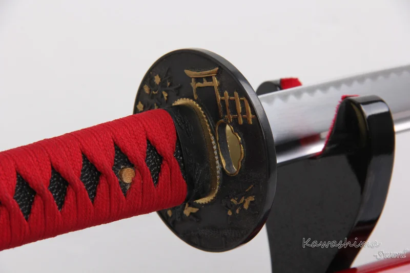 Японский Самурай Катан Иайто Sword 1060 Высокоуглеродистой Стали Полный Тан