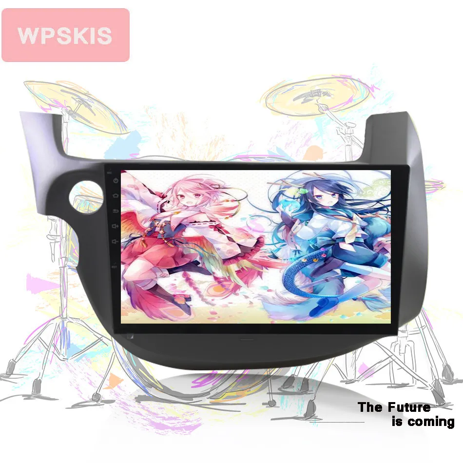 Best 10.1 Android 9.0 Car DVD GPS for HONDA FIT JAZZ 2007 2008 2009 2010 2012 2013 radio video player IPS 1024*600 RDS wifi Head Unit 1