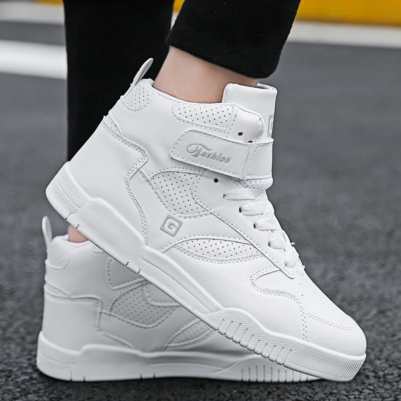comfortable white sneakers