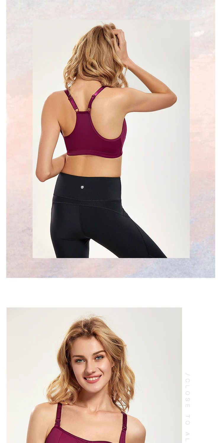 Sutiã de Enfermagem Gratlin Feminino Livre Copo Cheio Esportes Maternidade Racerback Fio 6 Cheap Sutiãs p amamentação