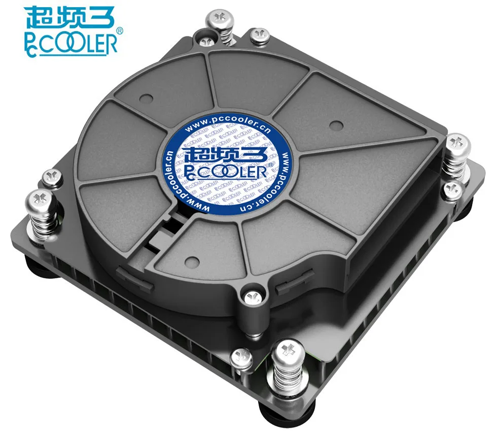 

PcCooler C81X Turbo fan 3pin for 1U Server HTPC mini case all-in-one computer Intel 1150 1156 1155 1156 cpu cooler fan radiator
