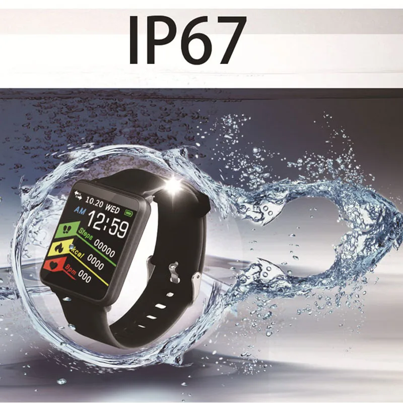 Reloj Mujer Color Screen Smart Watch Men Sports Watches Couple Waterproof Watch Woman Smart Bracelet Bluetooth Health Detection