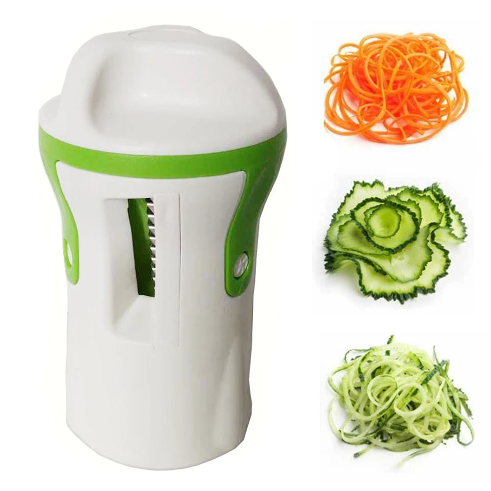 

Handheld Vegetable Spiral Slicer Cutter Chopper Multifunction Shred Twister 1Pcs