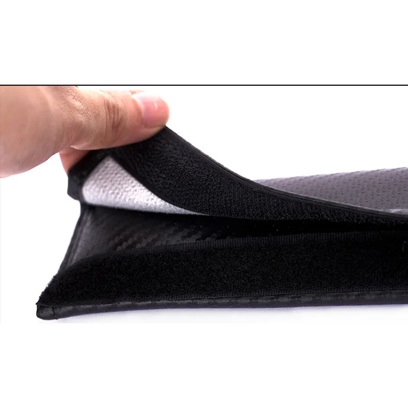 Для Kia Stonic чехол из углеродного волокна для ремня безопасности, наплечная накладка, аксессуары для стайлинга автомобилей