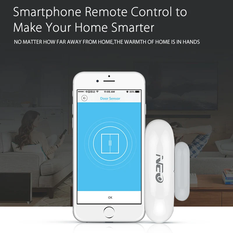

Intelligent Wireless Door Window Sensor Wifi Series for Smart Home Security JFlyer