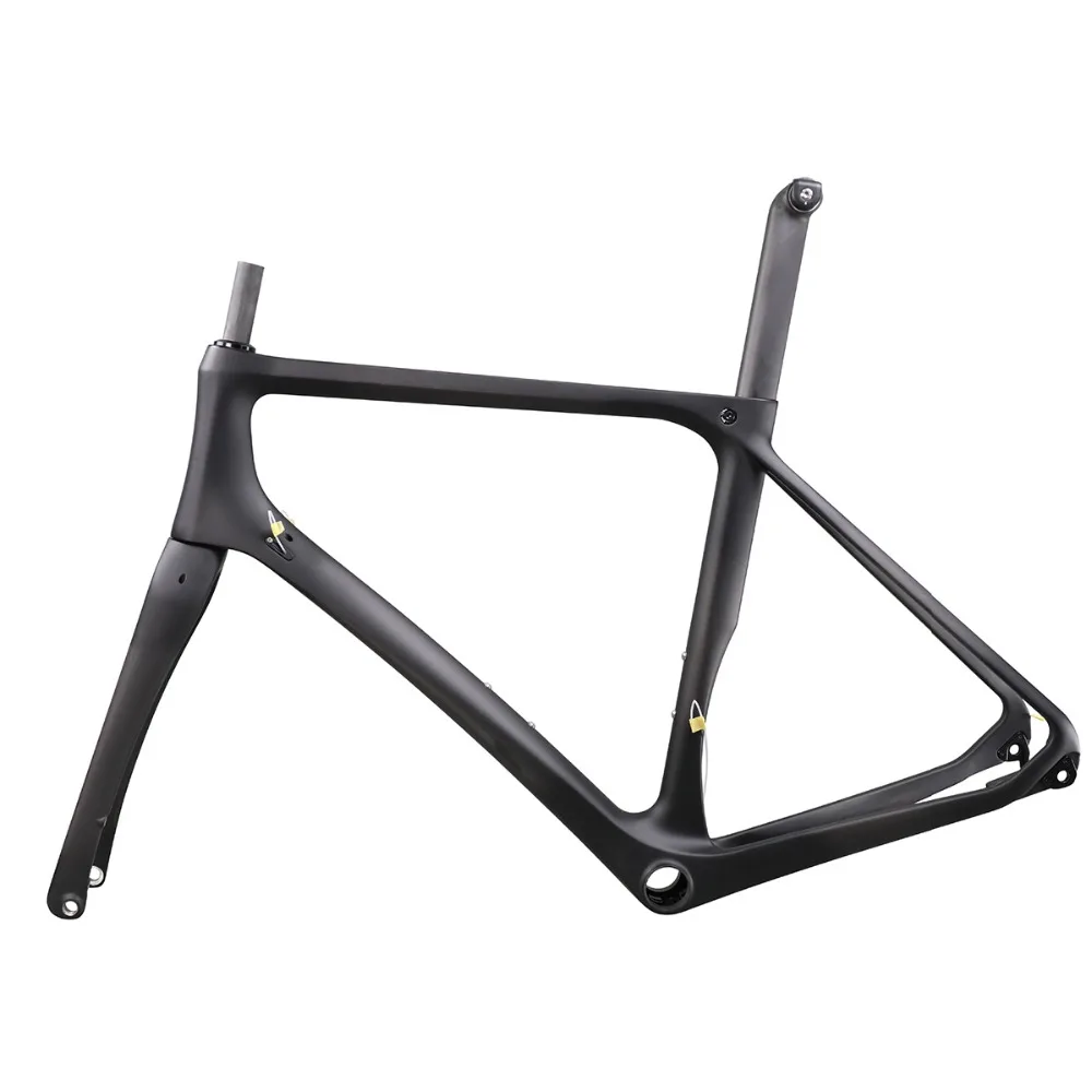 Best ICAN carbon T700 road disc frame BB386 flat mount front 100X12 rear 135X9 or 142X12 road bike frame 10