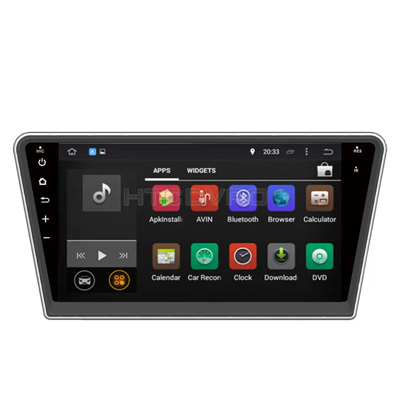Discount YMODVHT 10.2inch Octa Core 4GB+32GB Android 9.0 Car DVD Player for Peugeot 408  Radio Stereo GPS Navigation 1
