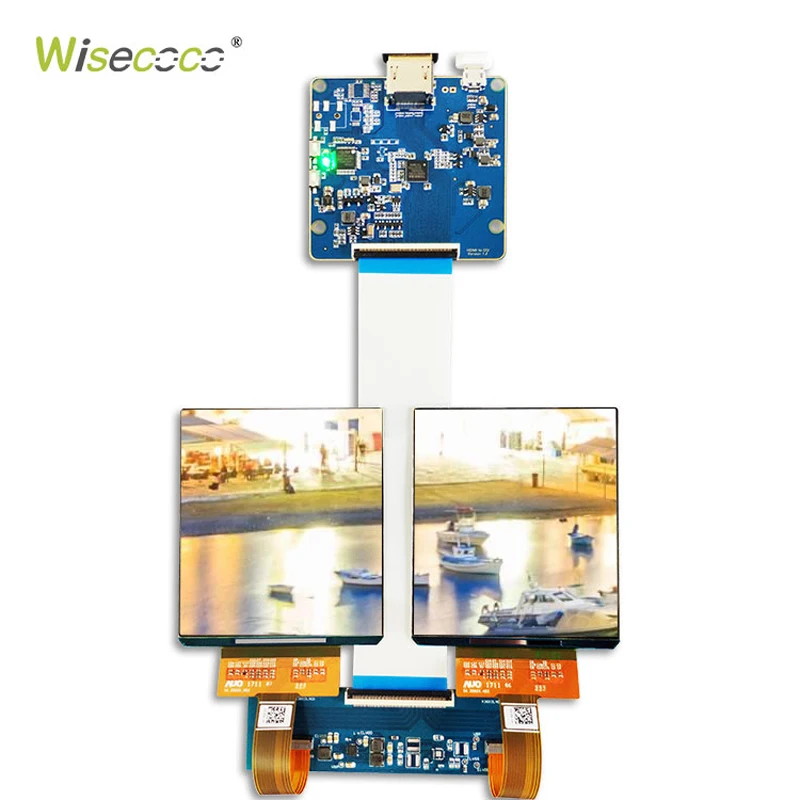 

3.81 Inch 1080*1200 AM-OLED Screen Module OLED Display IPS 90Hz MIPI Controller Driver Board VIVE CE 3D VR Virtual Reality