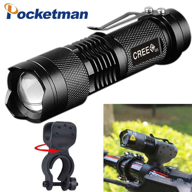 2000 Lumens Bicycle Light LED Flashlight 3 Modes Bike Q5 LED Cycling