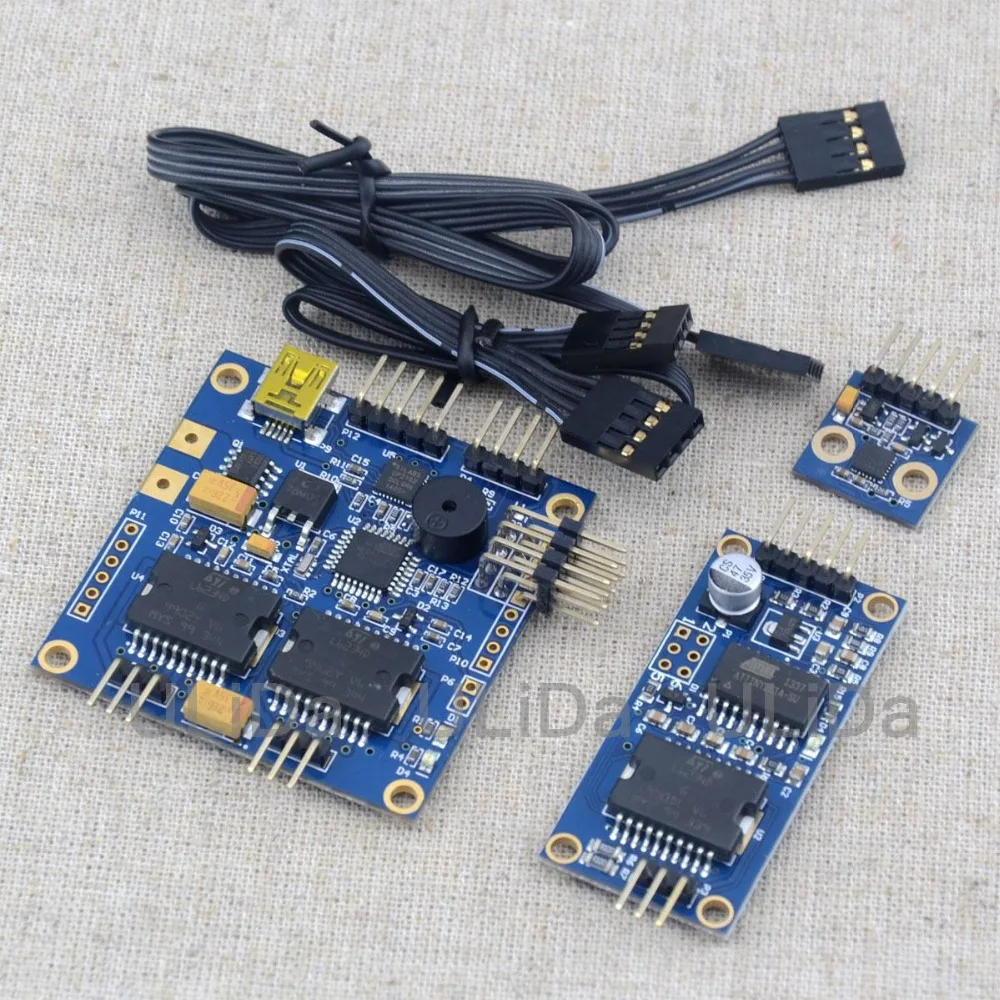 

Real AlexMos Firmware SimpleBGC 3-Axis Simple Brushless Gimbal Controller BGC V2.4 & IMU6DOF Sensor Module 3RD