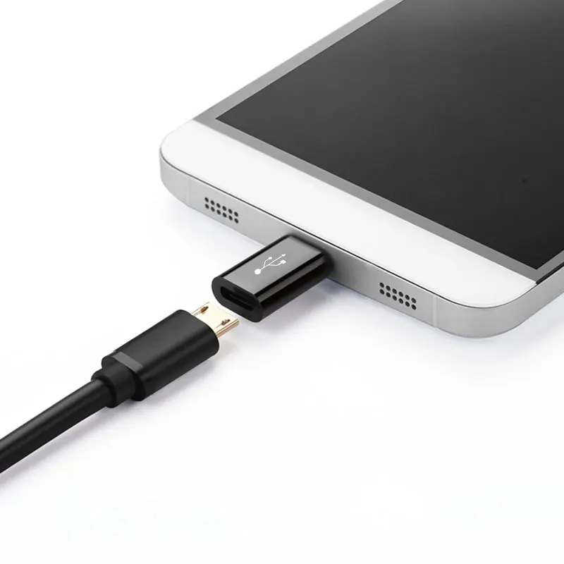 2 шт. USB C Мужской тип-c к Micro USB разъем OTG адаптер для samsung Galaxy S8 S9 S10+ Plus Note 8 9 A6s A30 A40 A50 A60 M30