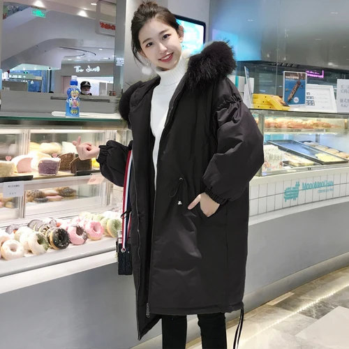 Manteau 8828jia jfl1f Nouveaux Conceptions De Simple Longues D'hiver Travail Femmes 8828bla Noir Xl Vêtements Automne Styles Coton Mince jfl1f 2018 Mode À A1008a Bas Vers Manches Femelle Jfl1f Le 8828jun xqfWaA0BwC