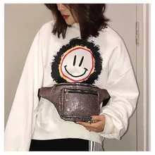 Женский парусиновый нагрудный мини рюкзак поясная сумка на плечо для девочек сетчатый поясной пакет Модные дорожные сумки Дамский уличный стиль поясная сумка