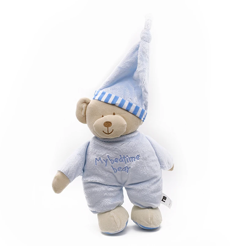 Teddy Bear Stuffed Toys Kawaii Plush Toys Stuffed Animal Bear Plush Soft Bedtime Sleep Doll Newborn