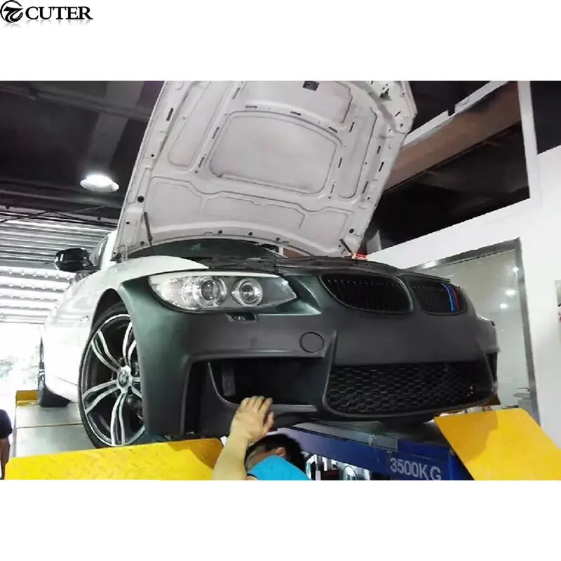 E92 комплект кузова автомобиля 1 м стильный передний бампер гриль для BMW 330i 335i 10 12|body