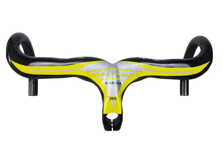 

eda full carbon fiber bend the / road bicycle handlebar bend to one / the group / piece handlebar/carbon saddle/seatpost/handle