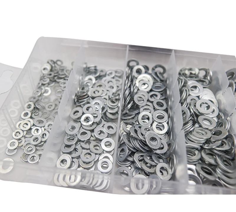 flat metal washers,washer steel,metal ring washer,flat washer assortment,m3 washer K