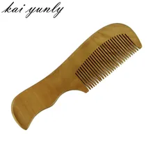 1PCS CombHair Styling Tools Hair Brush Hair Wide Tooth Wooden Comb (2) Free Shipping Wholesale Drop Shipping Aug 23