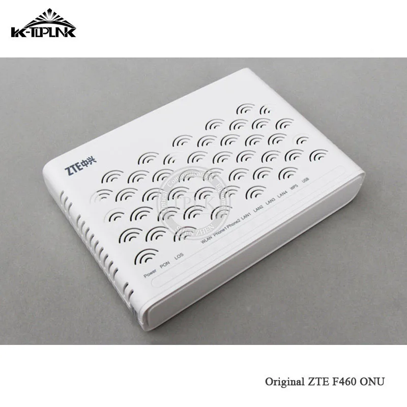 Новый оптоволоконный модем FTTH Epon Onu ZTE Телеком F460 V6.0 роутер 1GE + 3FE 1 канал Wi-Fi