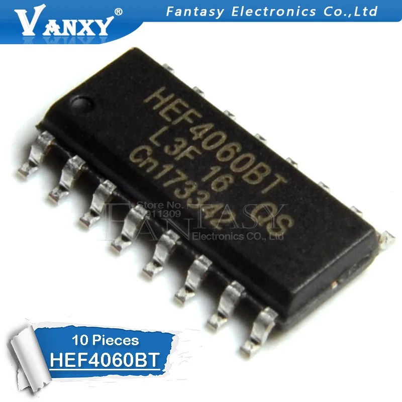 10PCS HEF4060BT SOP16 HEF4060 SOP HCF4060 SMD CD4060BM new and original ...
