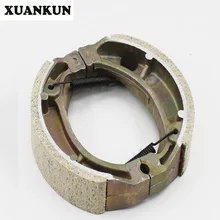 XUANKUN аксессуары для мотоциклов 100 DY100 тормозной блок тормозной копыта изгиб луч автомобиля 110 барабанный тормозной колодки кожа