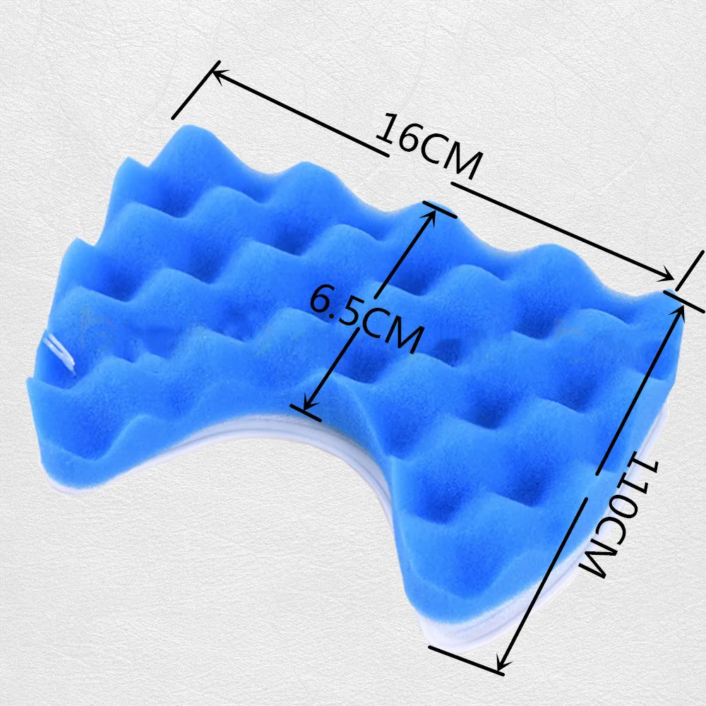 3 шт. синим губчатым материалом Hepa фильтр& 3 вещи в комплекте, хлопковая, фильтр для samsung DJ97-00492A SC6520/30/40/50/60/70/80/90 SC68 пылесос Запчасти