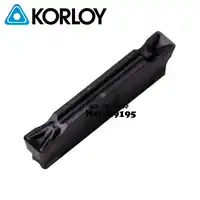 Original Korloy MGMN MGMN200-CT-CRT PC5300 MGMN300-CT-CRT PC5300 MGMN400-CT-CRT PC5300 Carbide Grooving Cutter Inserts Lathe