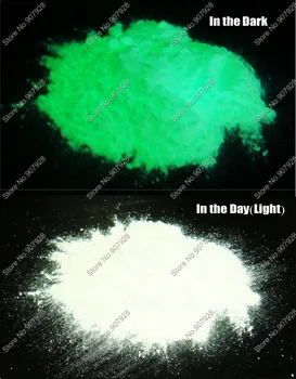 

50gram-Luminous Phosphor Green Color Glow in the Dark Photoluminescent Dust Phosphor Pigment Powder for Decoration&Nail Polish