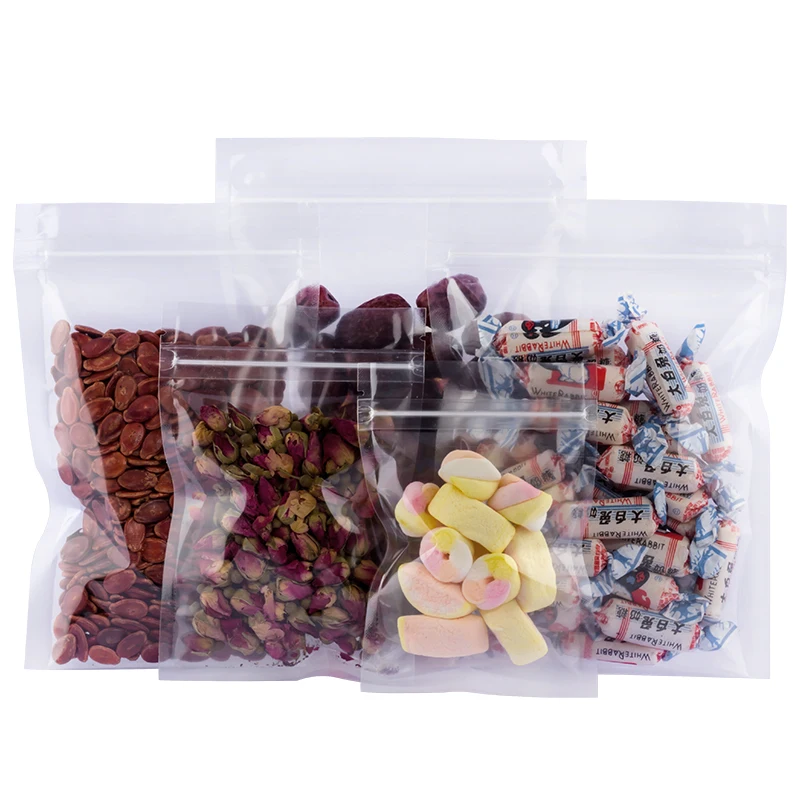 Мешки для термосварки PET Zip Lock Пластиковая упаковка Прозрачный пакет Ziplock