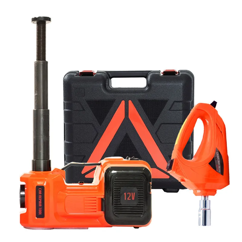 

Wheel Jack 12V DC 5.0T(11000lb) Multi Function Electric Hydraulic Car Floor Jack Repair Tool Auto Emergency Roadside Lifting