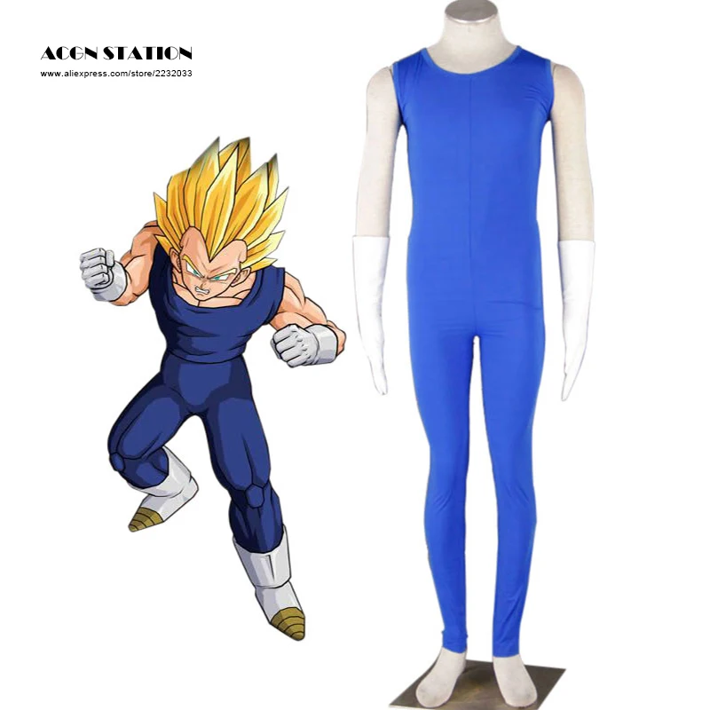 

Deep Blue Dragonball Kai Vegeta Cosplay Costume