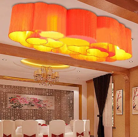 

Lamp marine fabric pendant light restaurant lamp large project light modern chinese style pendant light
