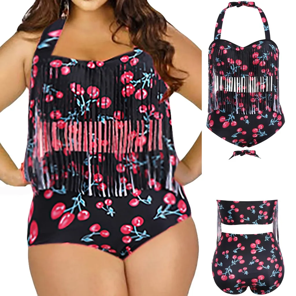 

2019 tops Summer Women Tankini Sets With Boy Shorts Ladies Bikini Set Swimwear Push-Up Padded Bra BIQINI 30