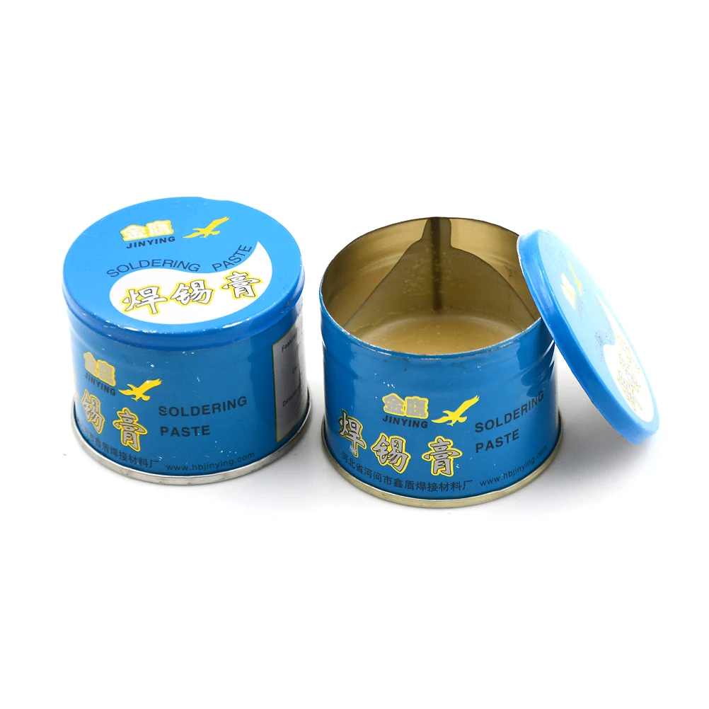 1PC With Metal Box Soldering Flux Paste Solder Welding Grease Cream Repair Durability Resources Solid Pure Flux 30g