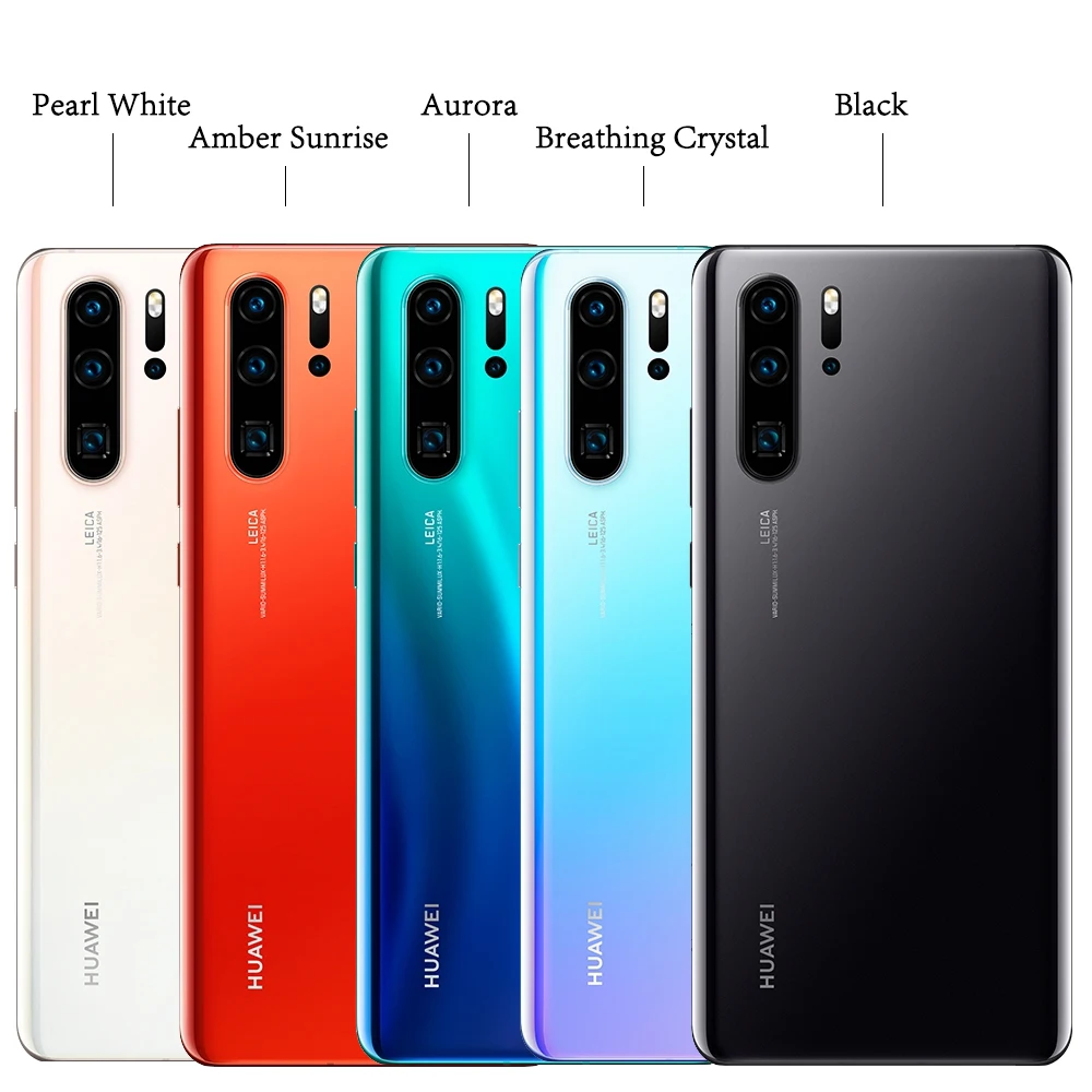 Мобильный телефон huawei P30 Pro, 8 ГБ, 128 ГБ, 6,47 дюймов, OLED экран, Kirin 980, четыре ядра, Android 9,0, NFC, 4200 мАч