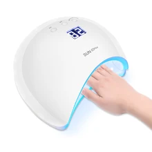 48 Вт лампа для ногтей с низким тепловым режимом двойной источник света УФ-лампа для геля Свет для домашнего маникюра салон использовать инструменты для сушки ногтей