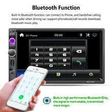 Vehemo 2 Din Touch Screen Premium Smart Car MP5 Navigation Music MP5 Player RDS Car Kit