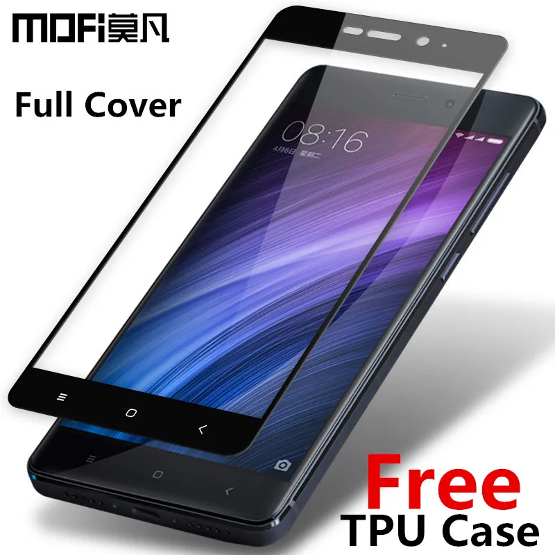 MOFi Redmi 4 pro glass tempered 2.5D full cover tempered